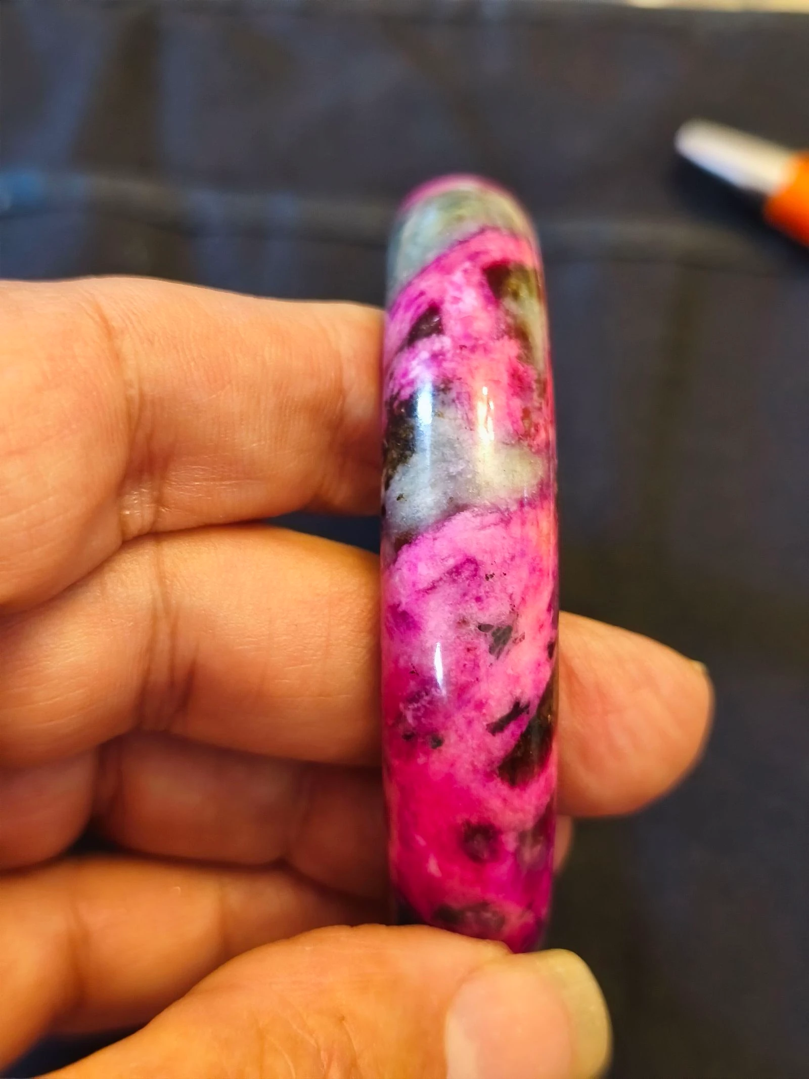 PULSEIRA DE JADE REINA VICTORIA TAMANHO MÉDIO CAñO – photo 7